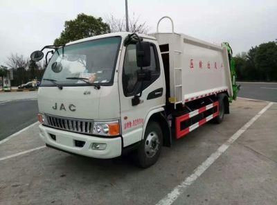 JAC 4ton 6cbm Trash Truck Garbage Compactor Truck Garbage Collector