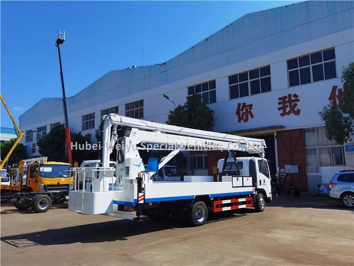 Japan Brand Isuzu 22 Meters Man Lift Aerial Platform Working Truck Cherry Picker High Altitude Operation Truck