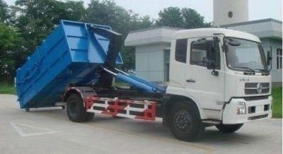 Dongfeng 15tons Hooklift Garbage Truck/Roll off Truck for Sale
