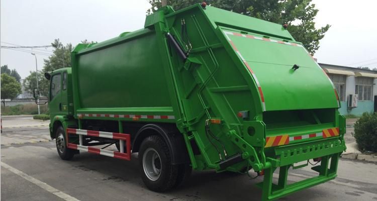 China HOWO 10m3 Compression Garbage Compactor Truck