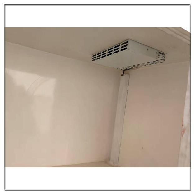 Mono Block R404A Electric Roof Mounted Battery Driven All in One Copper Tube Evaporator DC Power Frozen Meat Vegetable Chicken Tricycle Refrigeration Unit