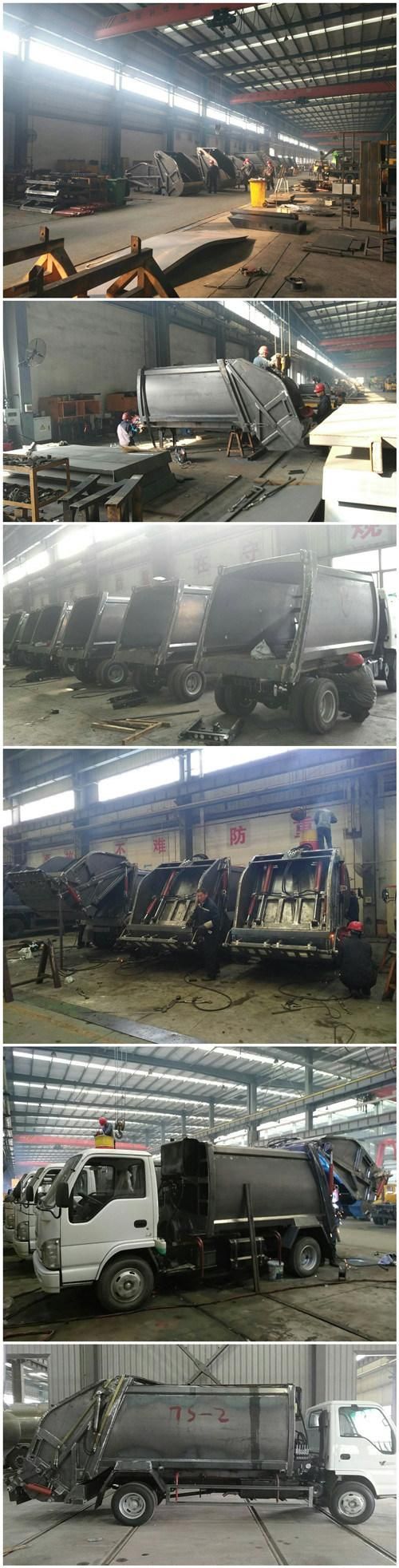 Hot Sell DFAC 4X2 8 Tons Compression Sanitation Garbage Truck Compactor Garbage Truck 6m3 Price