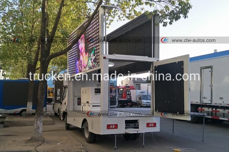 China Mobile Stage Truck LED Billboard Truck HOWO 4X2 LED Advertisement Truck LED Advertising Truck