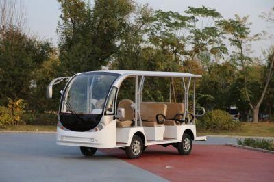 New Vintage Classical Sightseeing Car 14 Seater Vintage Golf Cart 72V Antique Electric Cars for Sale