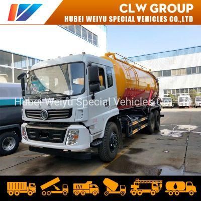 Dongfeng 20tons Sewage Suction Truck 20, 000liters Sanitation Sewage Cleaning Truck