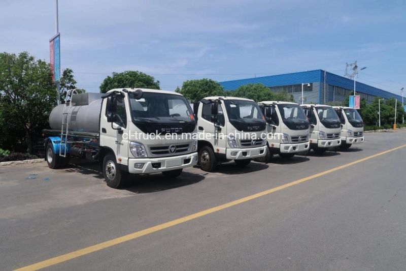 Cheapest Foton Auman 10m3 10000liters Stainless Steel Truck 270HP in Stock 2020 Year