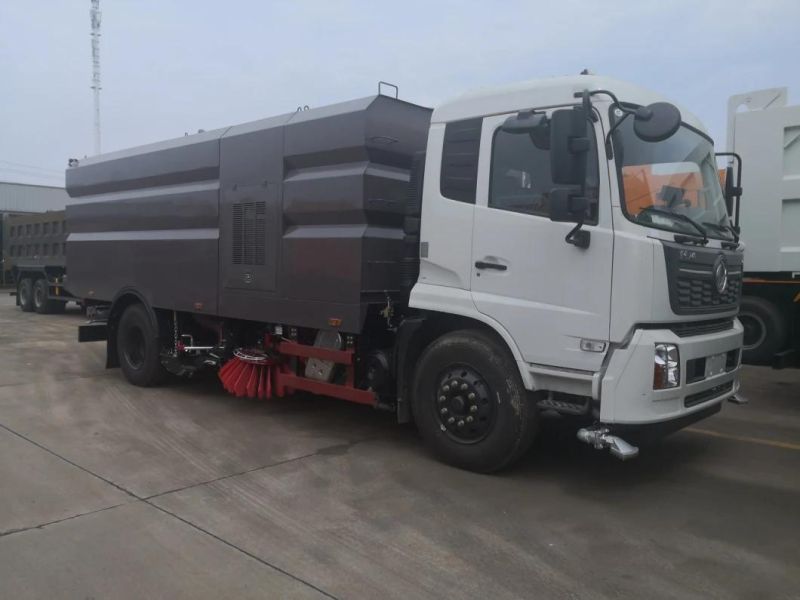 Road Sweeper Truck Street Cleaner Truck Sanitation Vehicle 4*2 Dongfeng