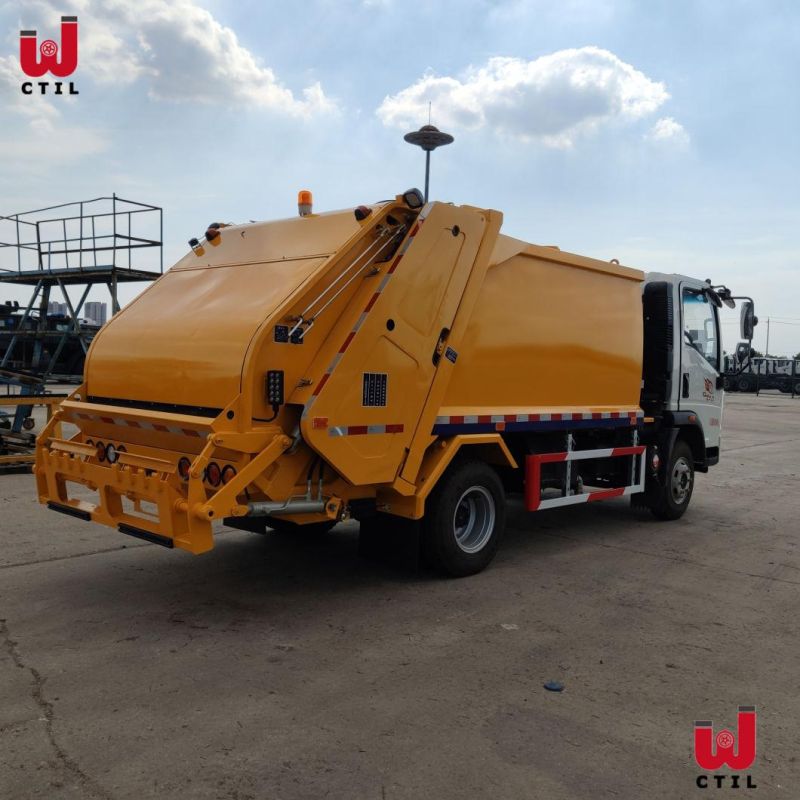 8~12m3 Capacity 4X2 Sinotruk Cnhtc HOWO Compressed Garbage Truck with