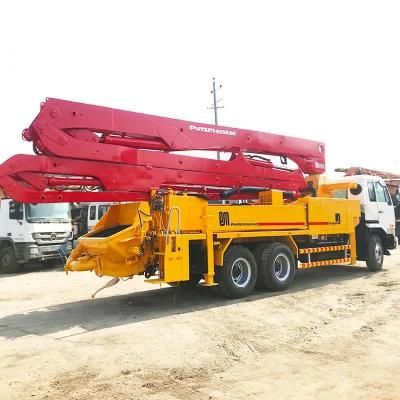 41m Concrete Placing Boom Machine Second Hand Concrete Pump Truck