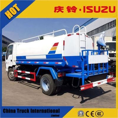 Isuzu Npr 600p 4*2 120HP Used Water Tank Truck