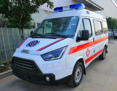 Jmc Jinbei Diesel Emergency Rescue Patient Transfer Delivery Ambulance