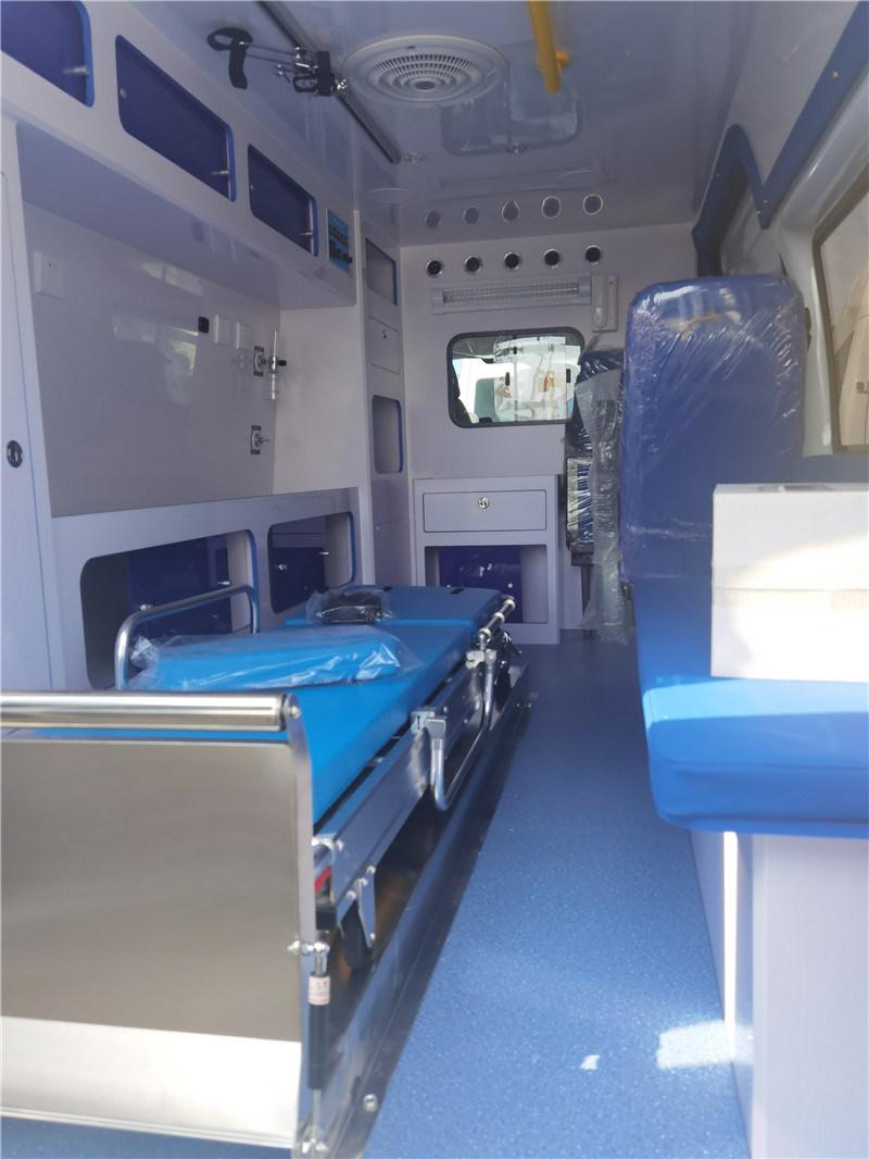 China Ford Chassis Brand New Ambulance Prices for Sale