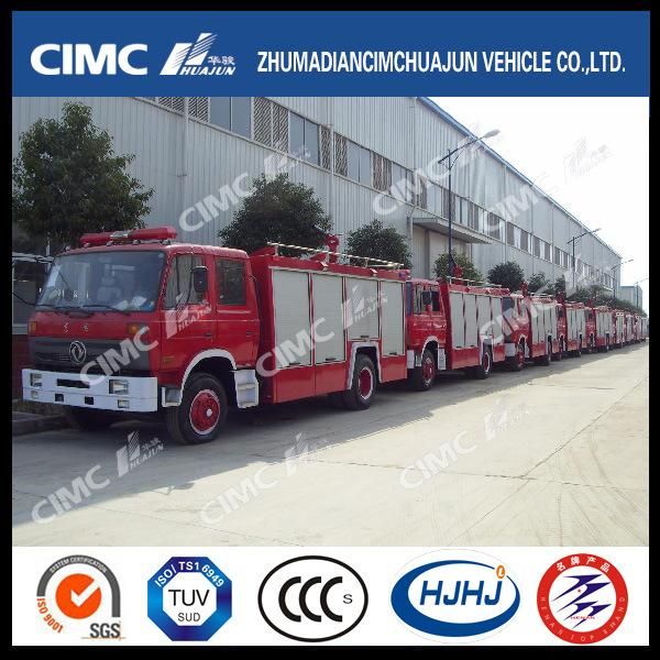 Dongfeng Chassis 4*2 Fire Truck with 3 Kinds Dispensing Materials (water, foam, powder)