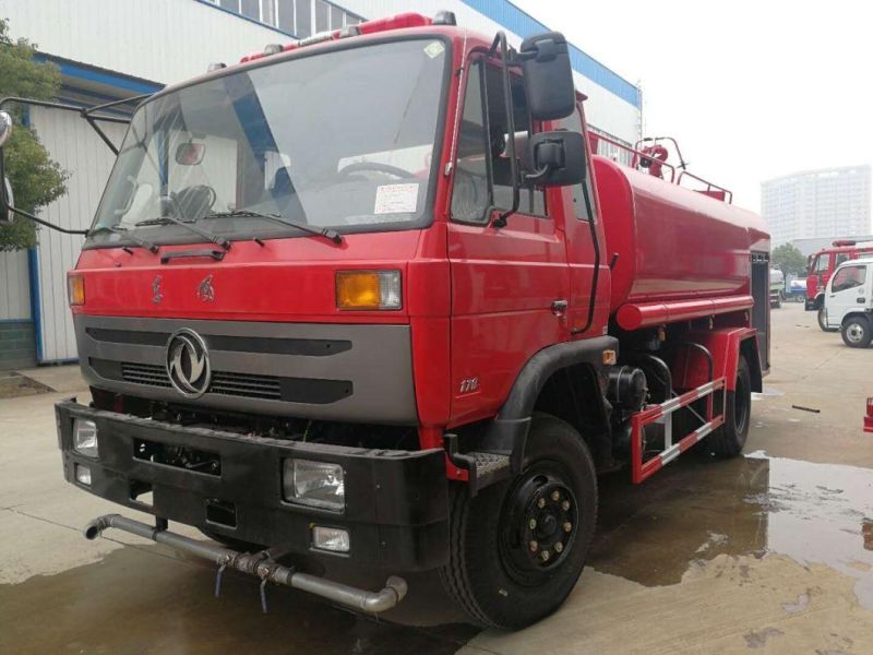 Good Price Simple Dongfeng 4X2 1600 UK Gallons Fire Truck Manufacturers