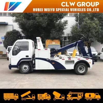 Isuzu New Road Recovery 3tons/4tons/5tons Wrecker Tow Truck Towing Car Carrier Wheel Lift