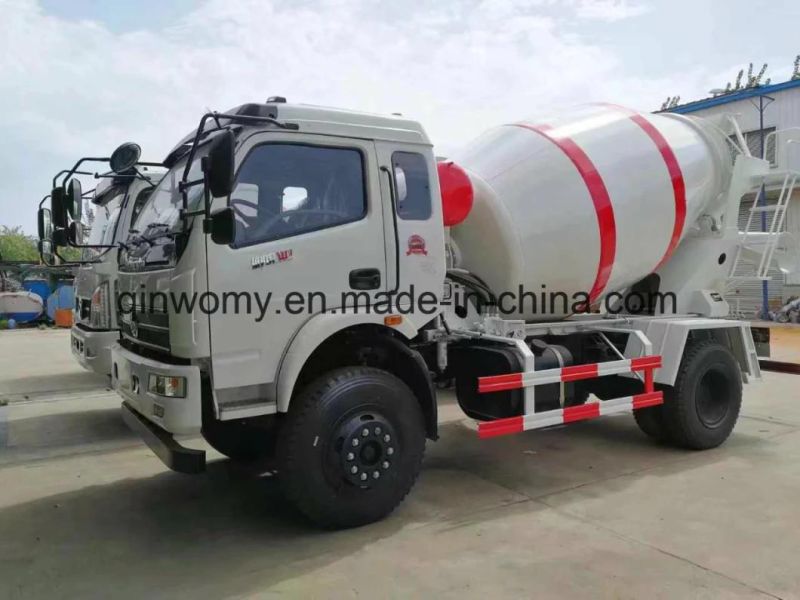 Small 6m3 5m3 Tank Mixer Truck for Sale