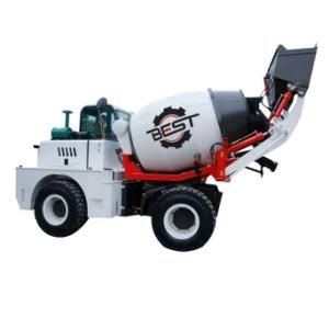 2 Cubic Self Loading Cement Concrete Mixing Truck for Construction