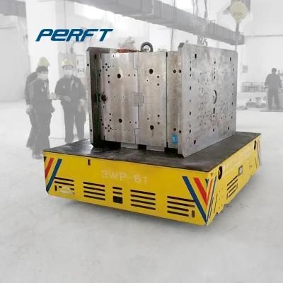 Electric Motorized Steel Section Handling Table on Cement Floor (BWP-25t)