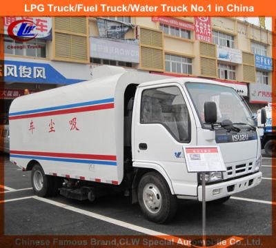 Pm10 Certified Isuzu Vacuum Road Sweeper in Road Sweeping Truck