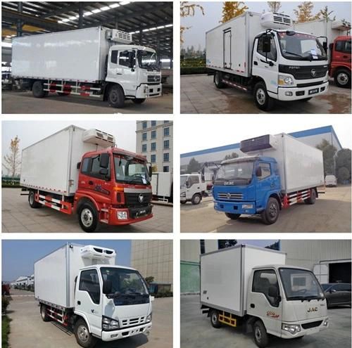 New Refrigerated Truck JAC 4X2 Food Truck Refrigerated 5tons Freezer Cargo Van Truck for Sale