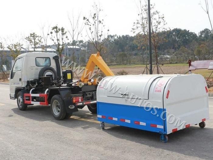 Bulk Order 3cbm 5cbm 8cbm 10cbm 12cbm Refuse Collector Vehicle Hook Lift Garbage Truck