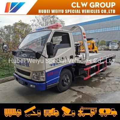 Foton 3ton 4ton 5ton Flatbed Wrecker Truck Towing Truck for Road Rescue