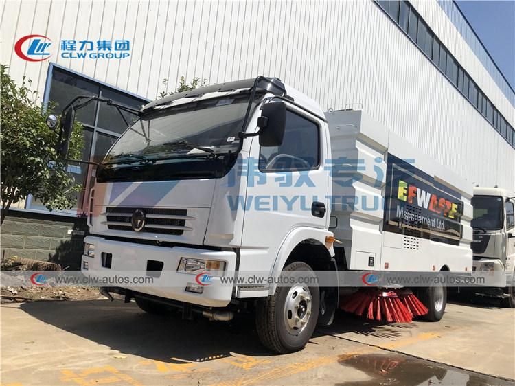 Dongfeng Street/Square/Factory/Airport Cleaning Vehicle 8cbm 8tons Vacuum Road Sweeper