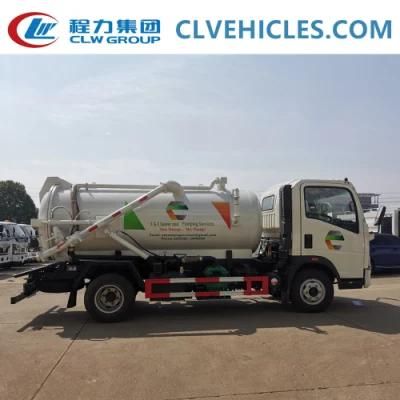 Sinotruk HOWO 10cbm Sewer Sludge Cleaning Sewage Suction Tanker Truck