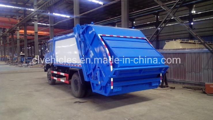 Dongfeng 10cbm (8ton) Refuse Compactor Garbage Compressed Truck