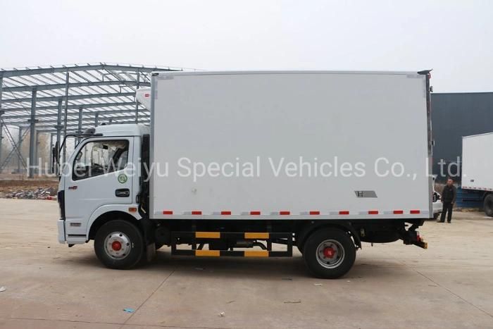 Japanese Isuzu 3-5 Tons Small Refrigerated Transport Vehicles Frozen Fresh Food Delivery Refrigerator Van Truck with Low Price