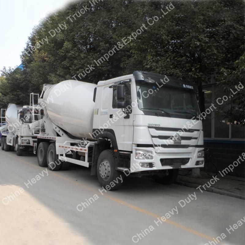 Sinotruk HOWO 9m3 Concrete Mixer Truck for Cement Plant