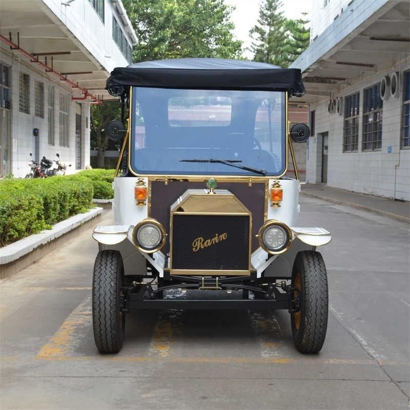 Chinese Factory Outlet New Energy Electric Sightseeing Mini Bus Retro Classic Car Club Vehicle with CE