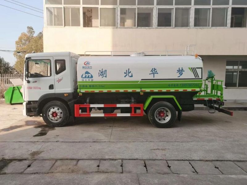 Ready to Ship 15000 Liters Water Spray Truck 4X2 15 Cbm Water Tank Truck in Stock