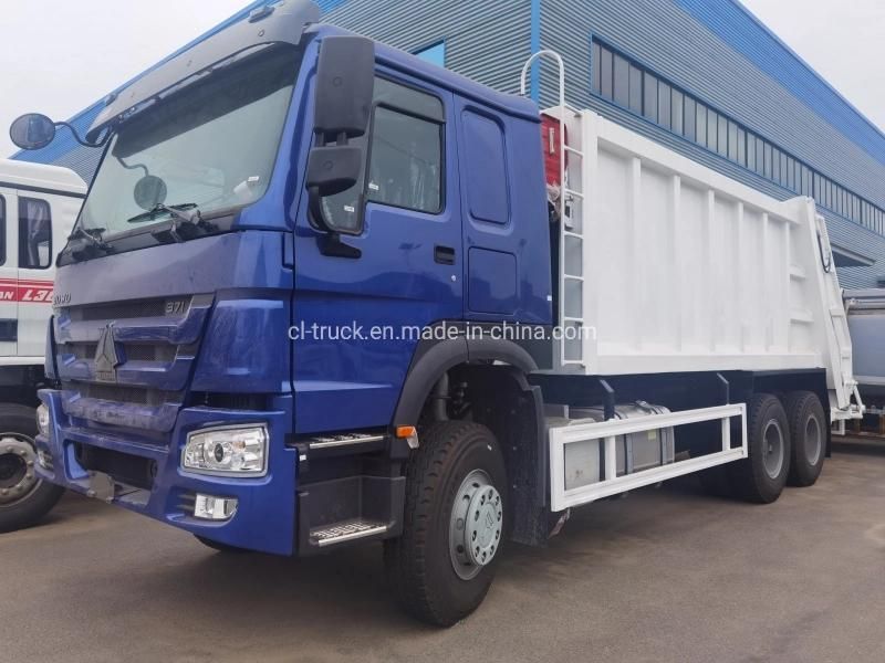 Sinotruk Heavy Duty HOWO 6X4 Type Rhd LHD 18m3 20m3 Garbage Truck Capacity