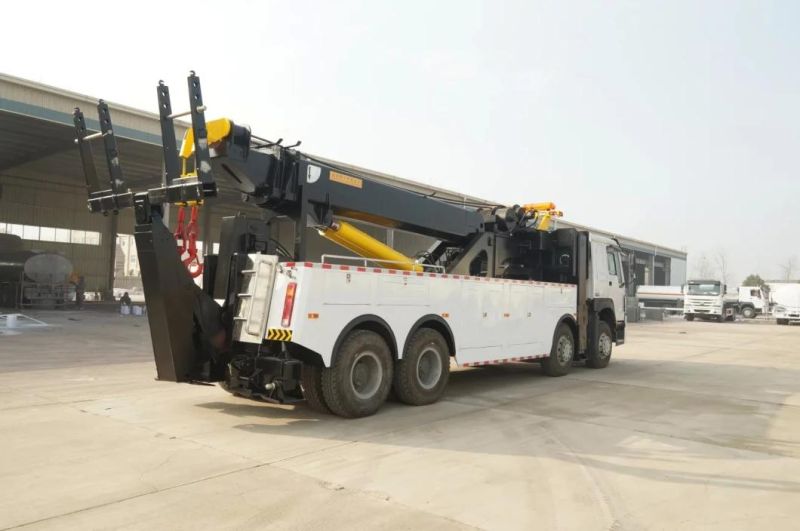 HOWO 40tons Road Recovery Wrecker Truck 50tons Road Wrecker Truck