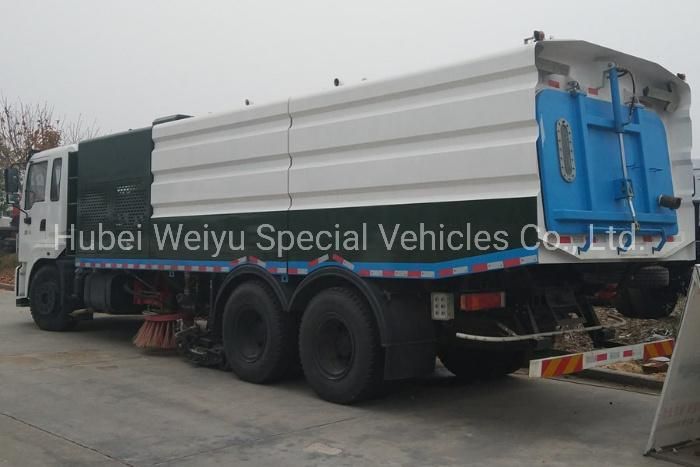 Dongfeng 25tons Road Sweeper Machine Vehicle 22cbm/22000liters Street Sweeping Water Washing Truck