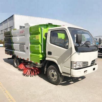 Dongfeng Washing Street Vehicle Road Cleaning Dust Vacuum Sweeper Truck