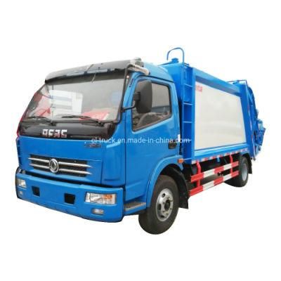 Good Quality Dongfeng Dlk 5m3 6m3 Garbage Truck Dimensions