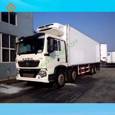 Sinotruk HOWO T5g 4X2 180HP LHD Rhd 10t Refrigerated Truck Model Zz5167K501gd1