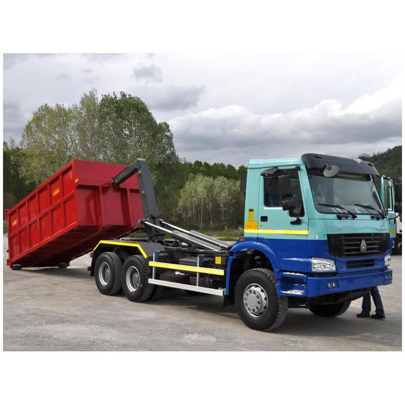 10/14/16/20cbm 4X2 6X4 HOWO Sinotruk Hook Arm Garbage Truck