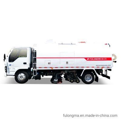 Fulongma 4 Cbm Garbage Tank Street Cleaning Truck Vacuum Sweeper