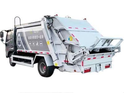 3 - 6 cubic small compactor refuse truck HOWO chassis Compressed garbage truck