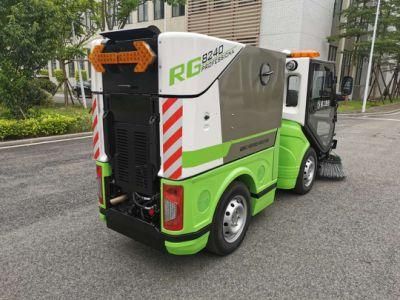 Sweep and Suck Type Grh Dongfeng Sweeper Truck Vacuuming with CE