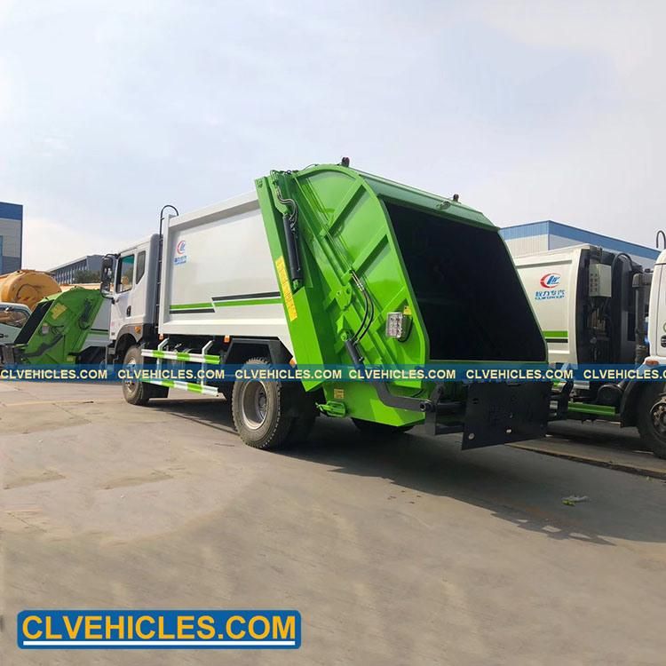 Dongfeng 4X2 Rear Loader Garbage Compactor Truck Compactor Garbage Truck