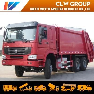 6X4 HOWO 18cbm 20cbm Compactor Garbage Truck