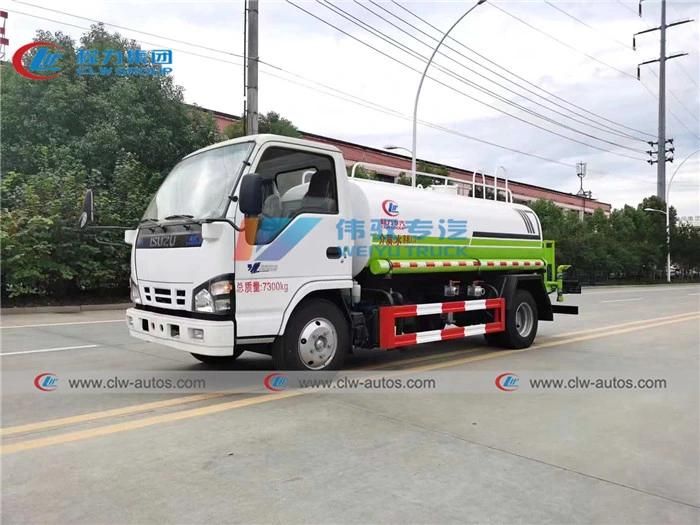 Japanese Brand Water Tank Truck 5cbm 6cbm Water Truck 5t 6t Road Watering Truck