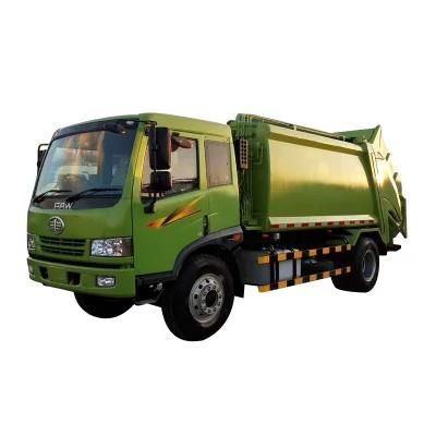 Professional 7 cbm waste collection garbage compactor truck