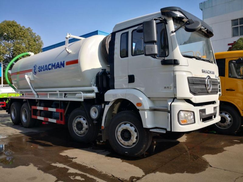 Shacman Sewer Fecal Sewage Suction Tank Truck Customized New Brand