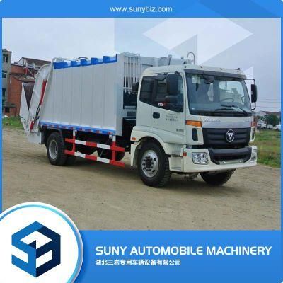 Euro 5 Foton Aumark 4X2 Compactor Garbage Truck