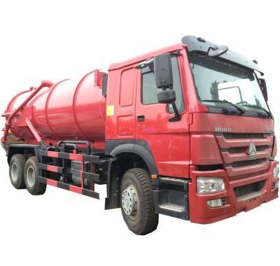 HOWO 12-20 Cbm Vacuum Suction Sewage Tanker Truck